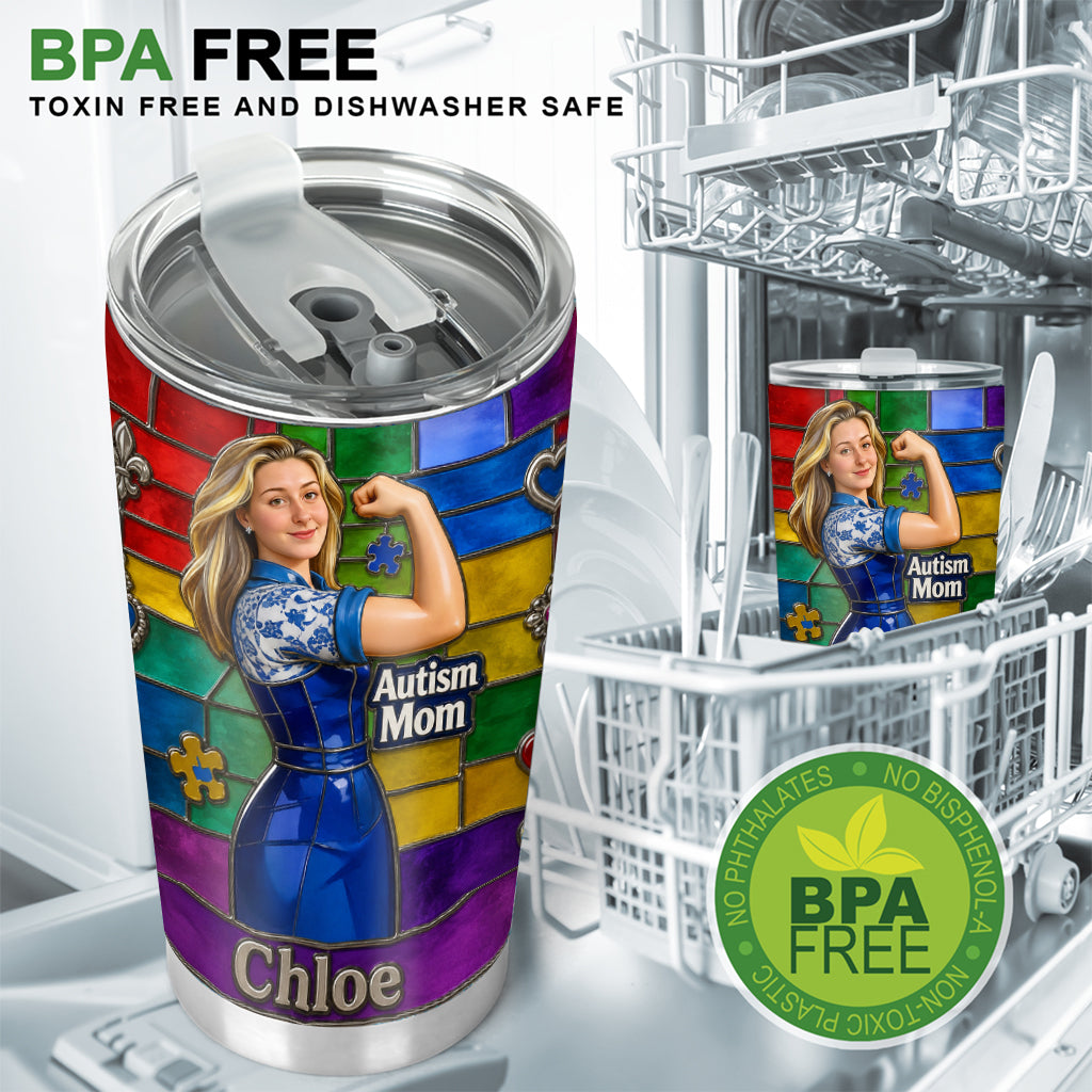 Autism Awareness - Personalized Autism Awareness Tumbler