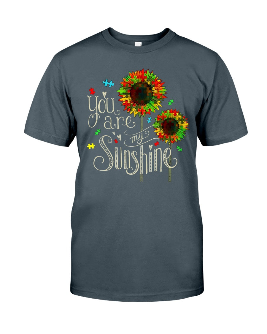Autism You Are My Sunshine - Autism Awareness T-shirt and Hoodie 0921