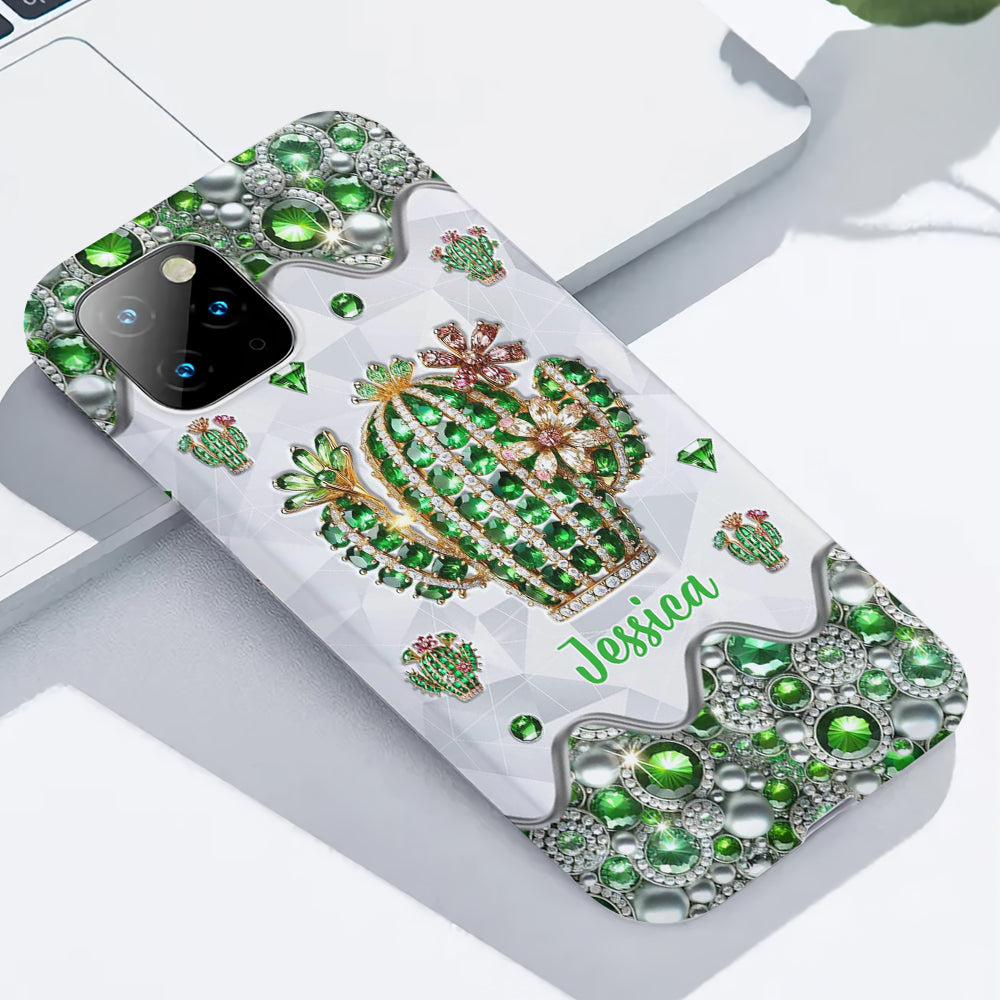 Love Cactus - Personalized Cactus Full Print Phone Case