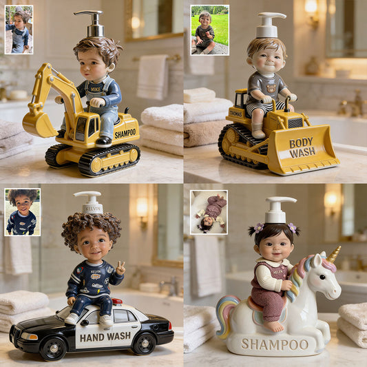 Custom Any Photo - Personalized Kid Pump Dispenser