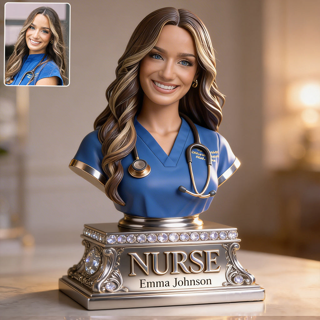 Custom Any Photo - Personalized Nurse Custom Shaped Acrylic Plaque