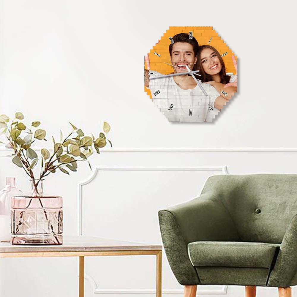 Any Photo - Personalized Brick Clock