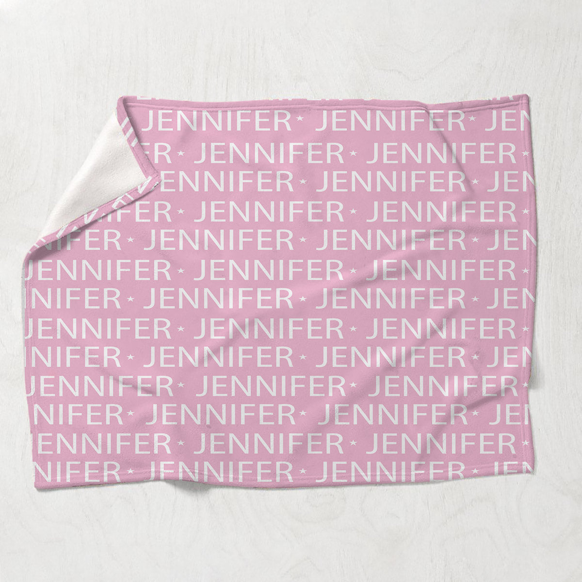 Custom Name Pattern - Personalized Daughter Blanket
