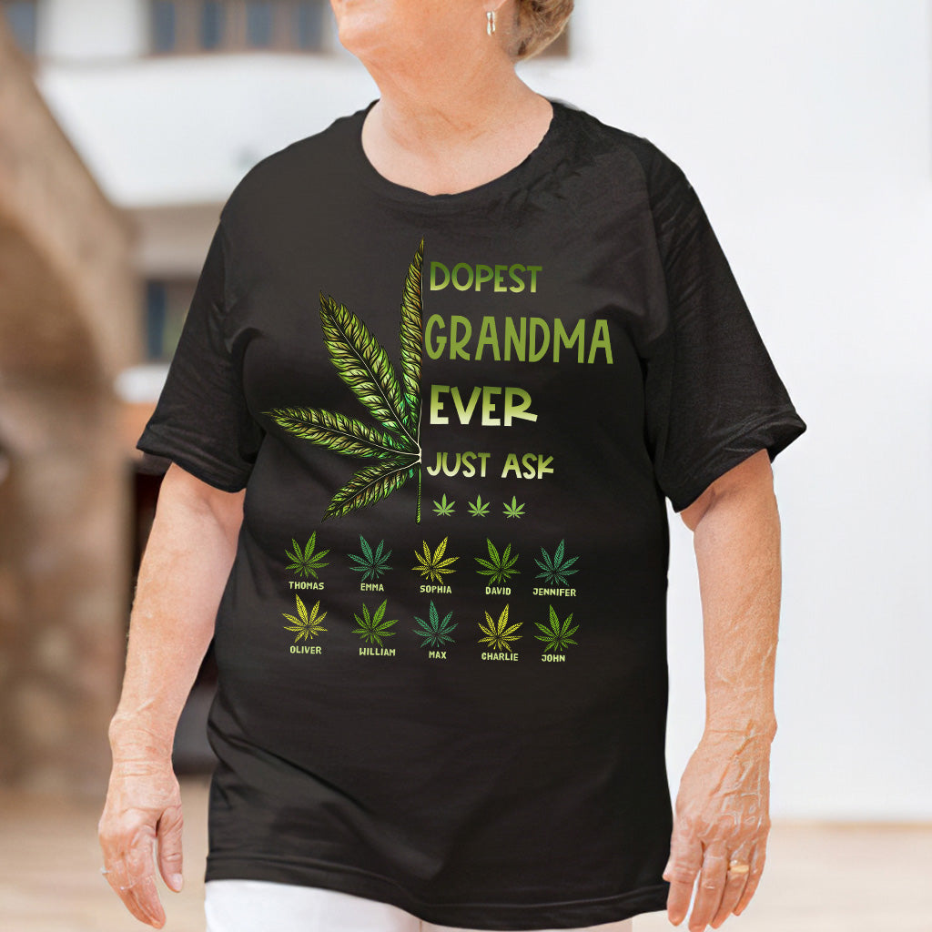 Dopest Dad Ever - Gift for dad, grandma, grandpa, mom, uncle, aunt, brother, sister - Personalized T-shirt And Hoodie