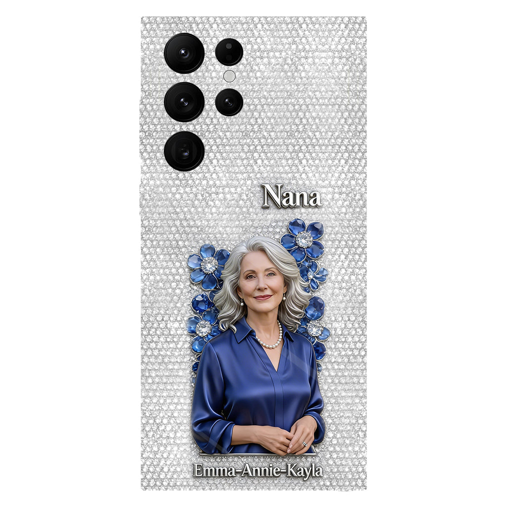 Forever Loved Grandma Diamond - Perfect Mother's Day Gift - Personalized Grandma Full Print Phone Case