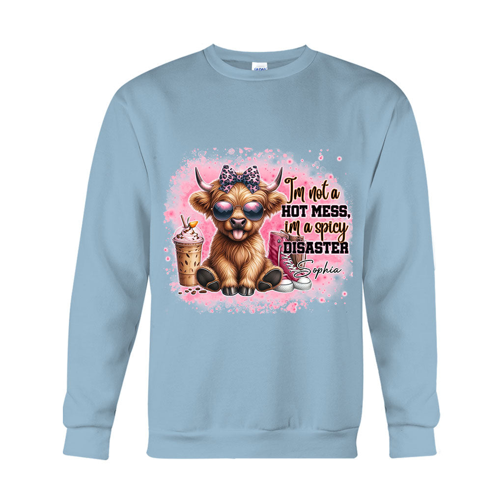 I'm Not A Hot Mess - Personalized T-shirt And Hoodie