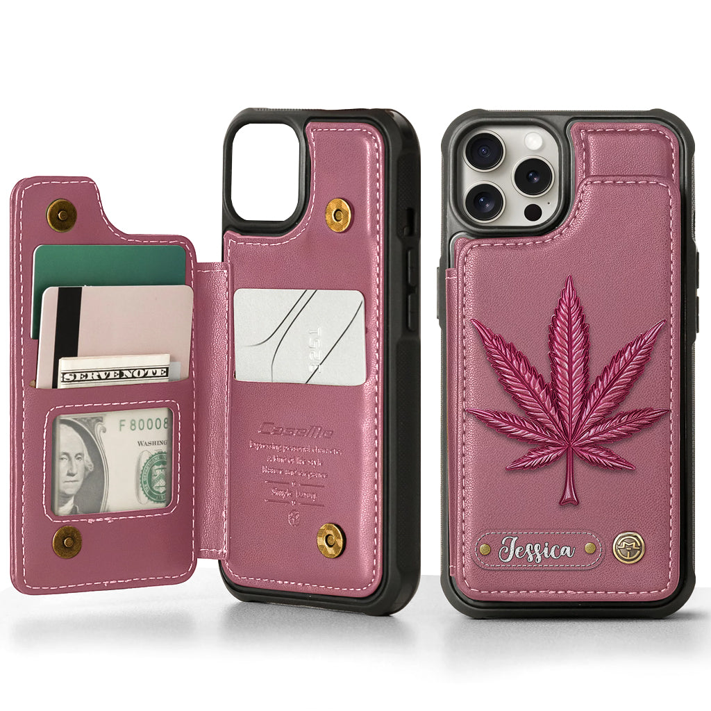 Good Mood - Personalized Weed Wallet Phone Case