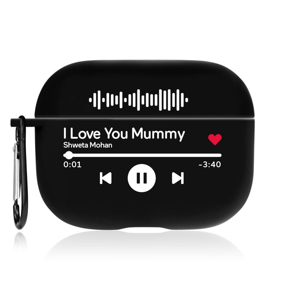 Custom Music Code - gift for anyone - Personalized Airpods 3 Case Cover