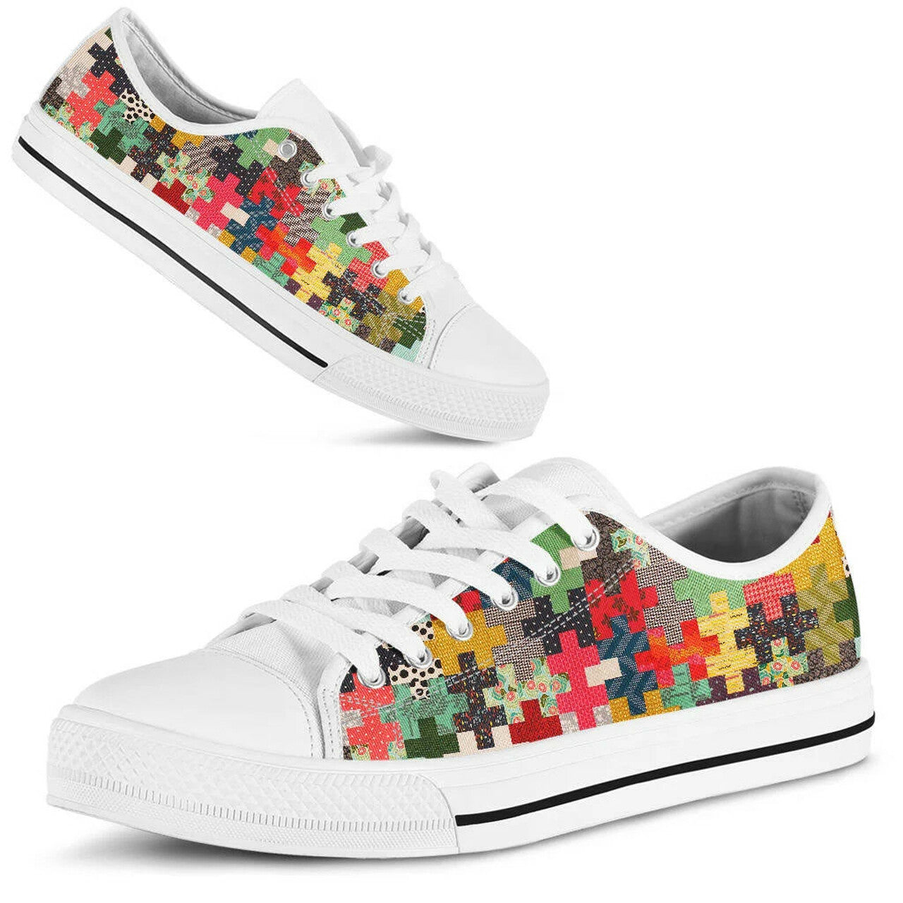 Autism Awareness Low Top Shoes 0921