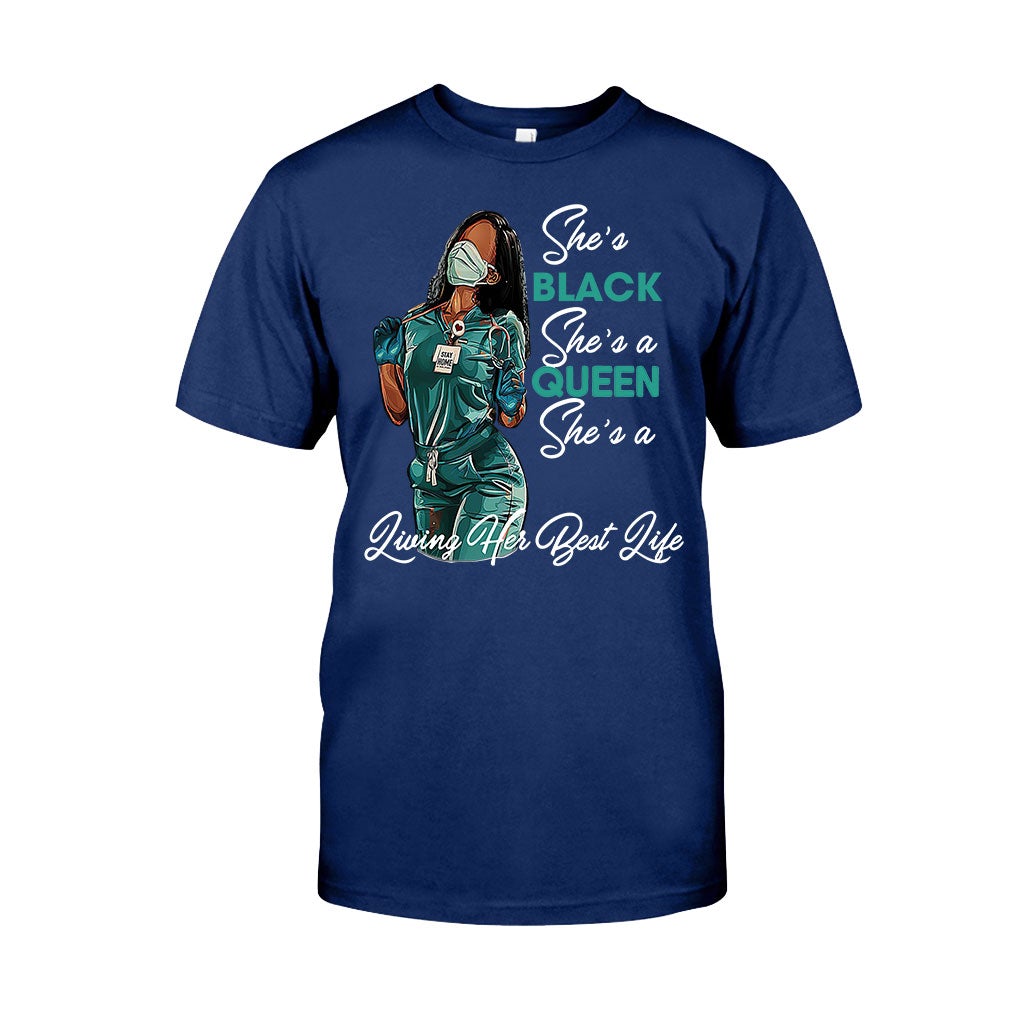Black Queen - Personalized African American T-shirt and Hoodie 1121