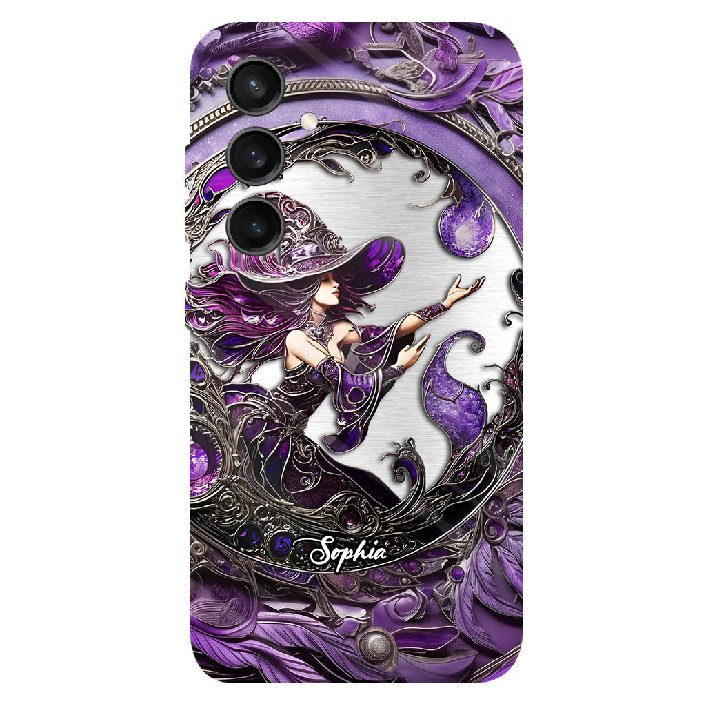 Beautiful Witch - Personalized Witch Full Print Phone Case
