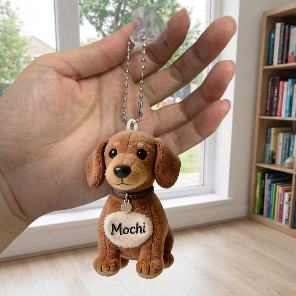 Always By My Side - Personalized Dog Tumbler With Plush Charm