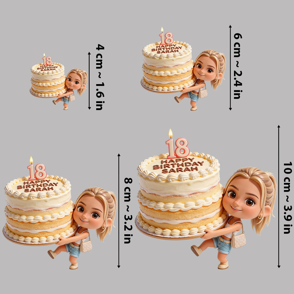 Custom Any Photo - Personalized Birthday Premium 3D Figurine