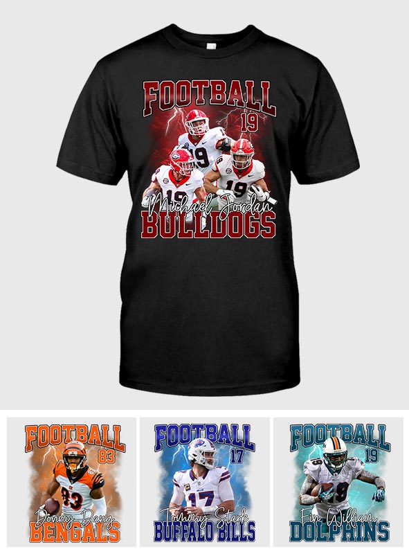 Game Day Football - Personalized Football T-shirt And Hoodie