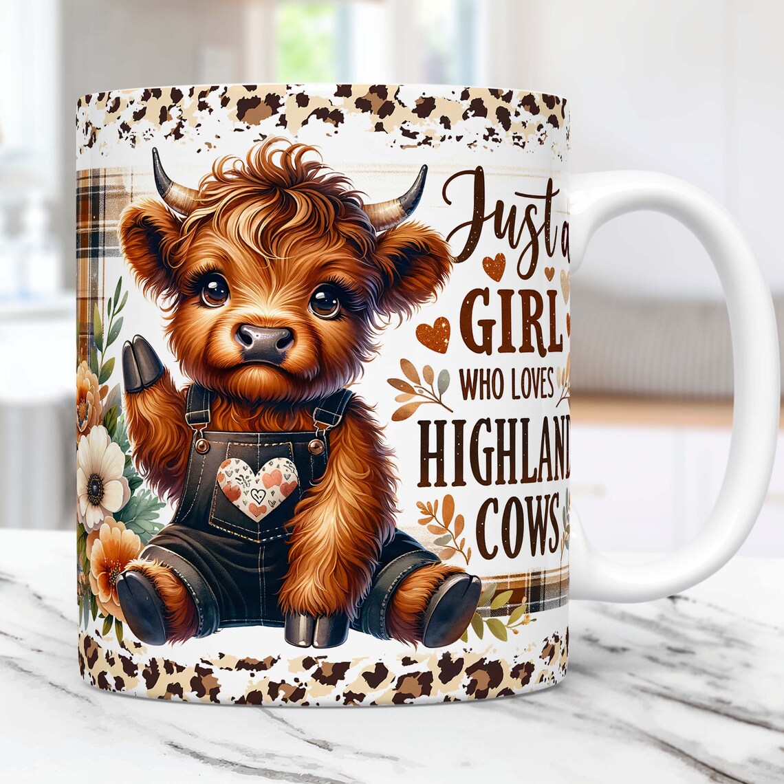 Baby Highland Cow Highland Cow Mug 0624