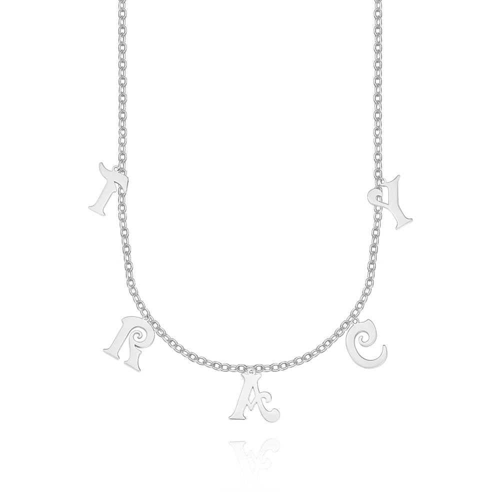 Letter Initials - Personalized Initials Necklace