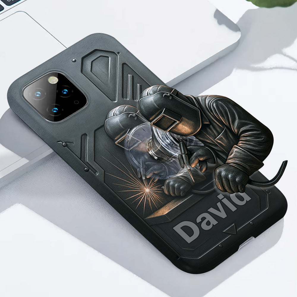 Cool Welder Men - Personalized Welder Full Print Phone Case