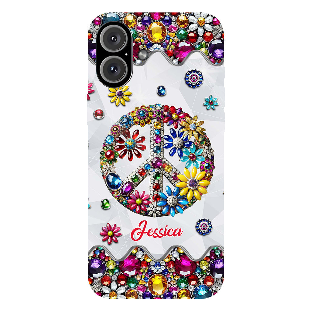 Hippie Soul - Personalized Hippie Full Print Phone Case