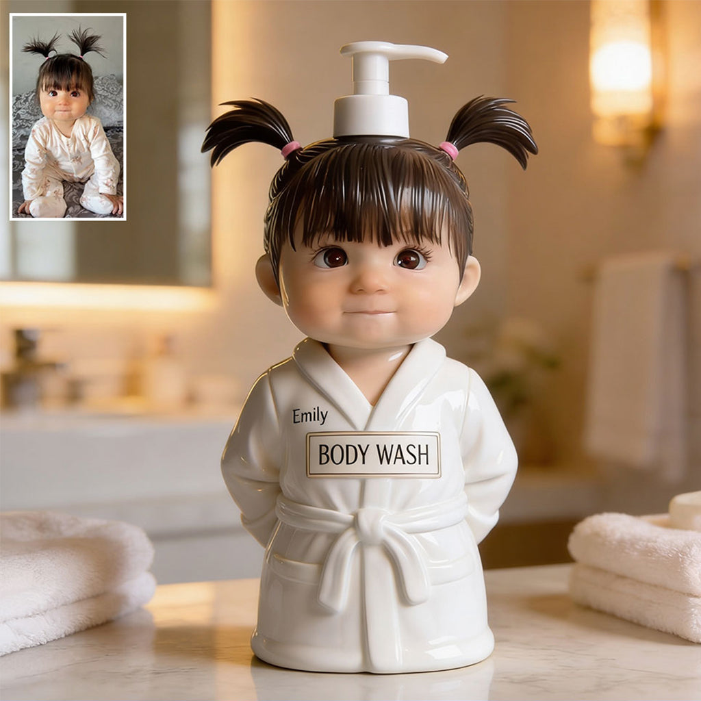 Bubble Bath Buddy - Personalized Kid Pump Dispenser