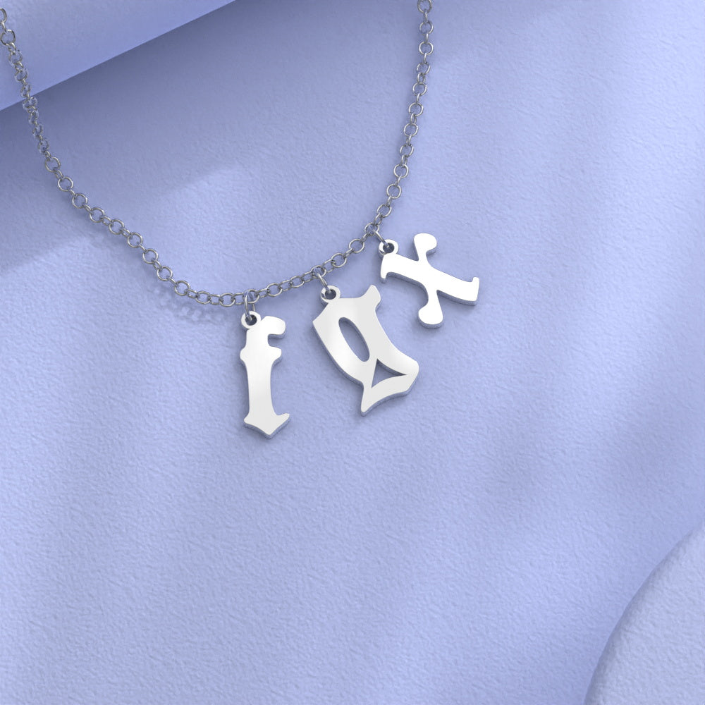 Any Letter - Personalized Initial Necklace