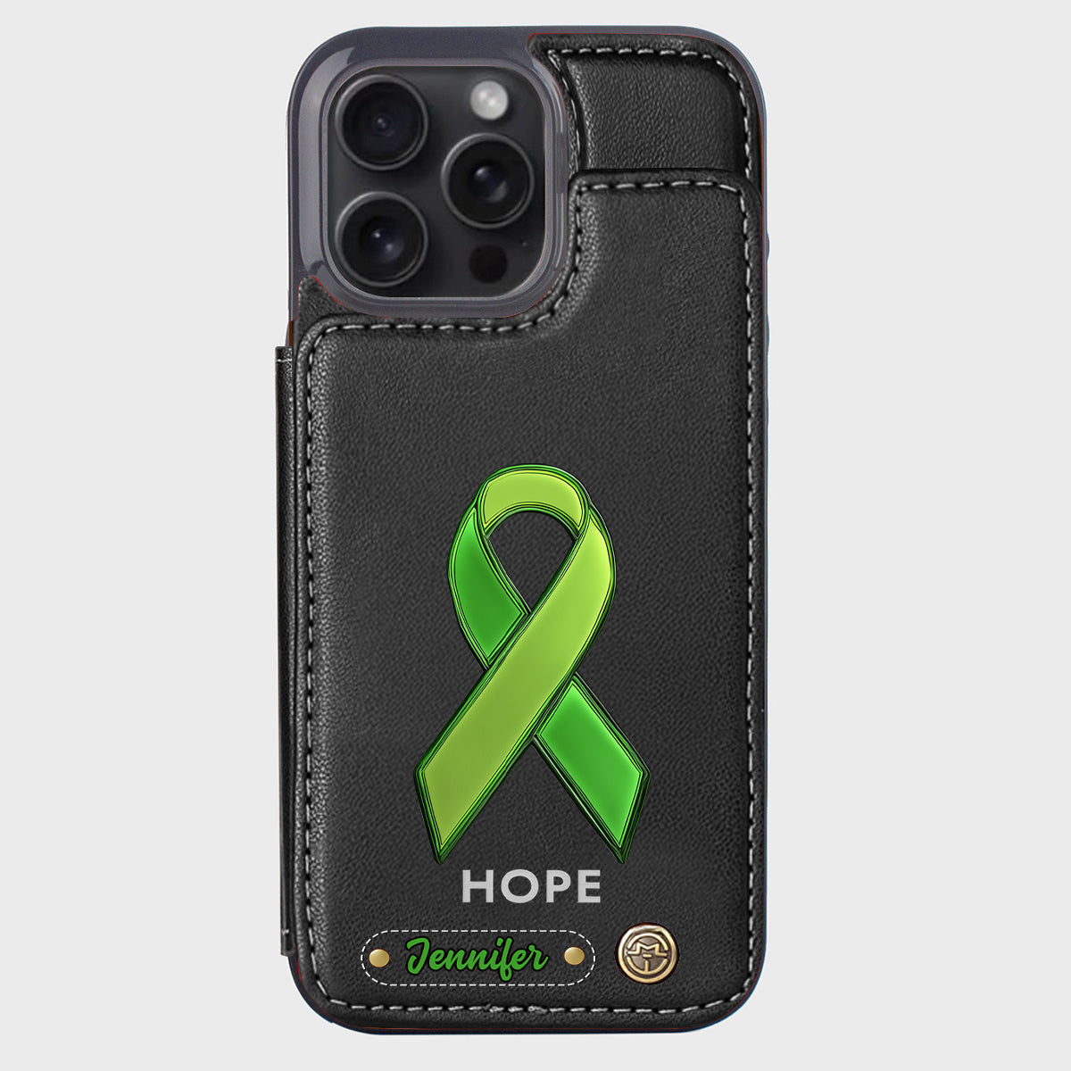 Hope - Personalized Mental Health Awareness Wallet Phone Case