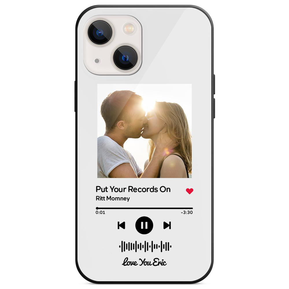 Music Code Song Photo Custom - Personalized Music Code Phone Case
