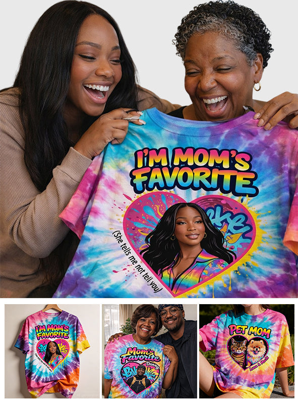 Funny Mother's Day Gift, Mom's Favorite - Personalized Mother All Over Shirt