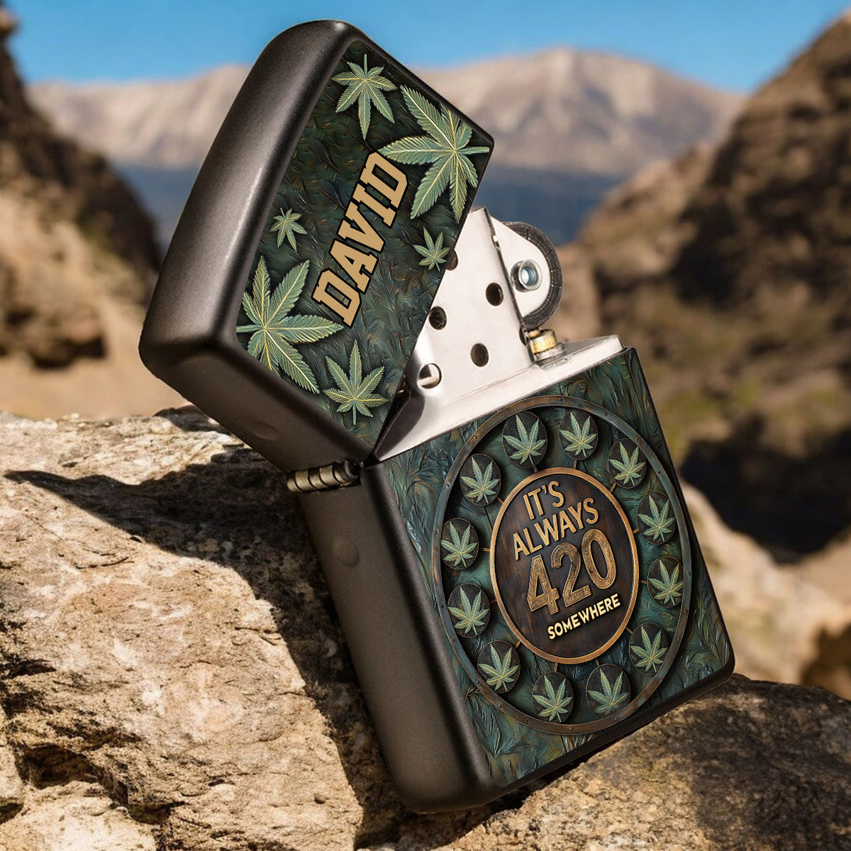 It's Always 420 - Personalized Weed Lighter