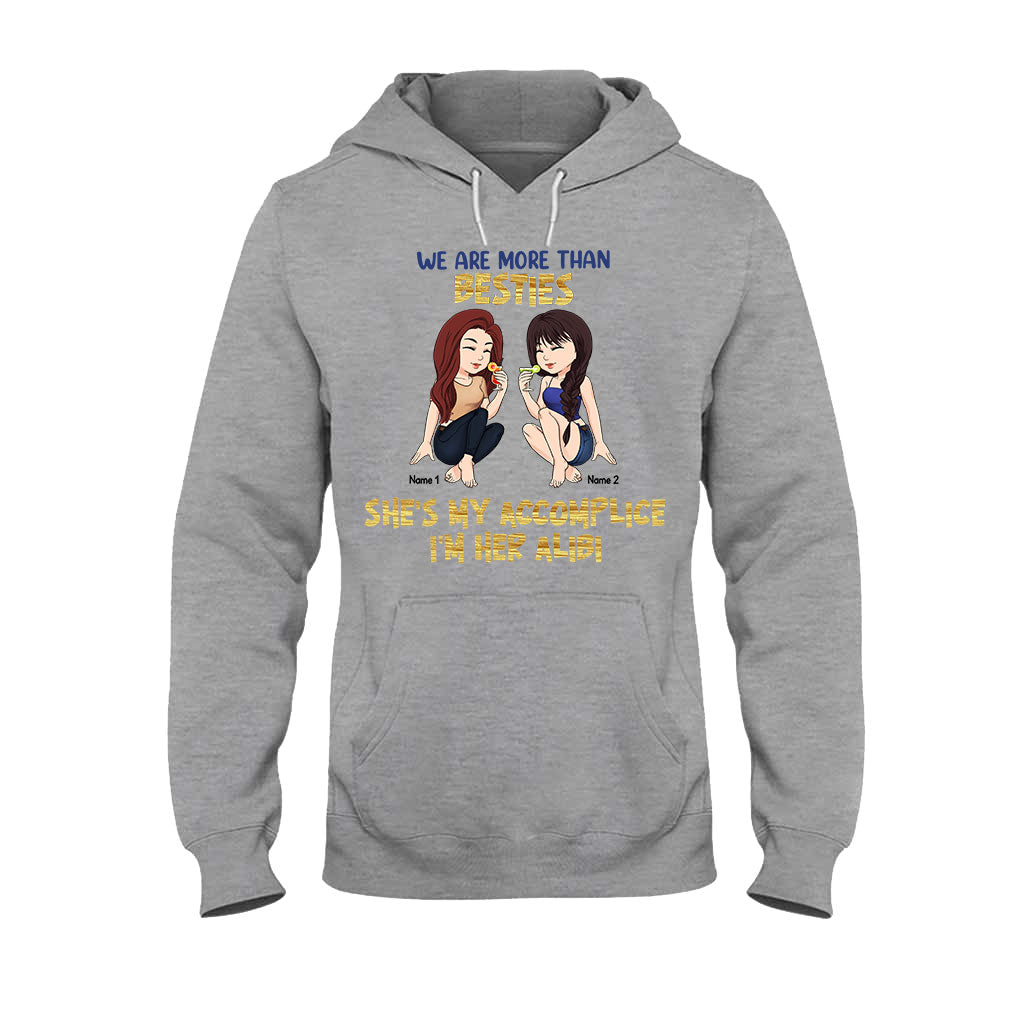 Best Friends Are The Sisters We Choose For Ourselves - Bestie gift for sister - Personalized T-shirt And Hoodie