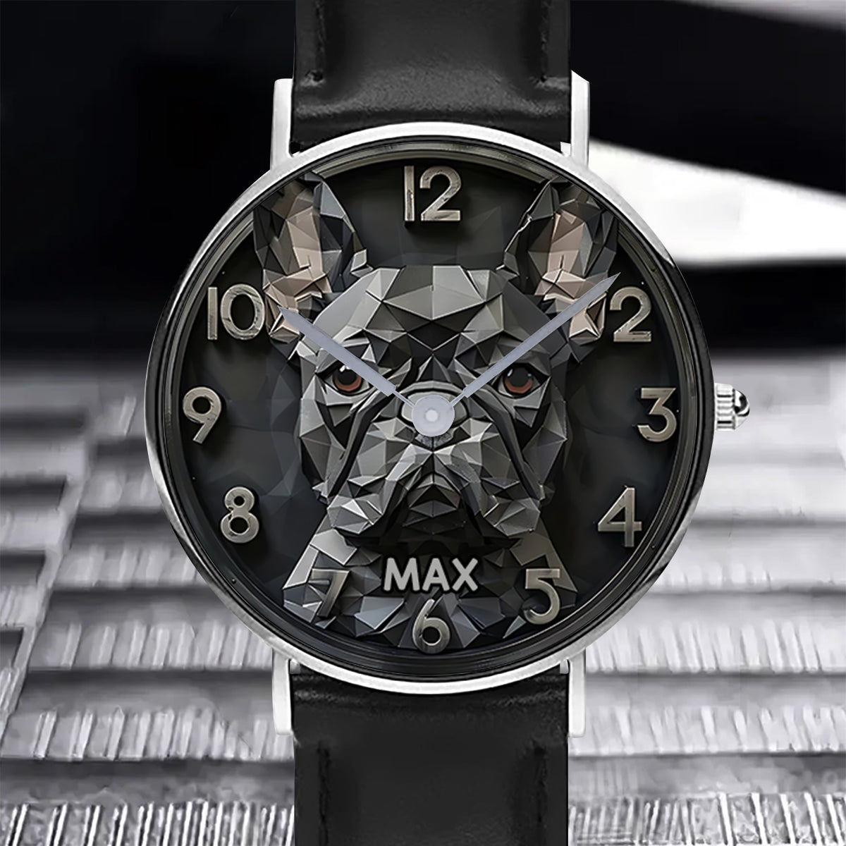 Cool French Bulldog - Personalized French Bulldog Hand Watch