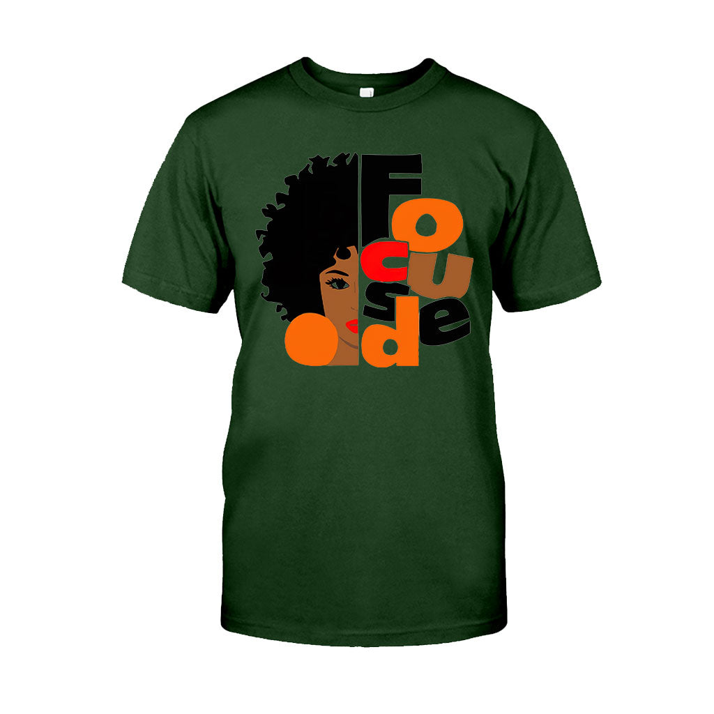 Focused - African American T-shirt And Hoodie