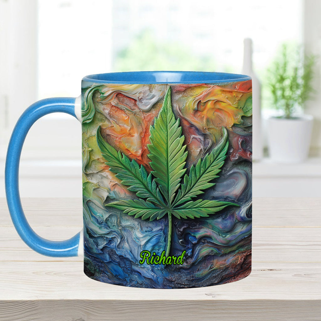 Let's Get Lit - Personalized Weed Accent Mug