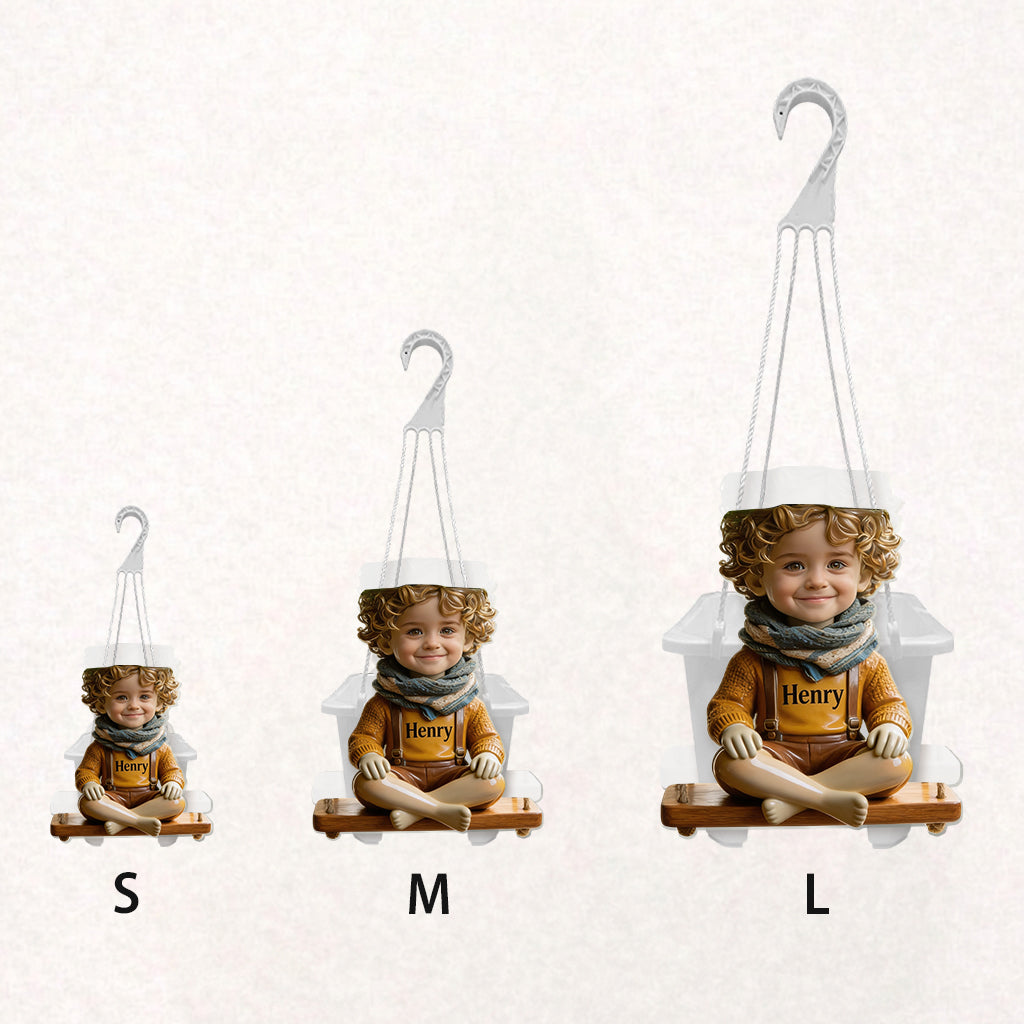 Little Bloom Swing - Personalized Kid Hanging Pot