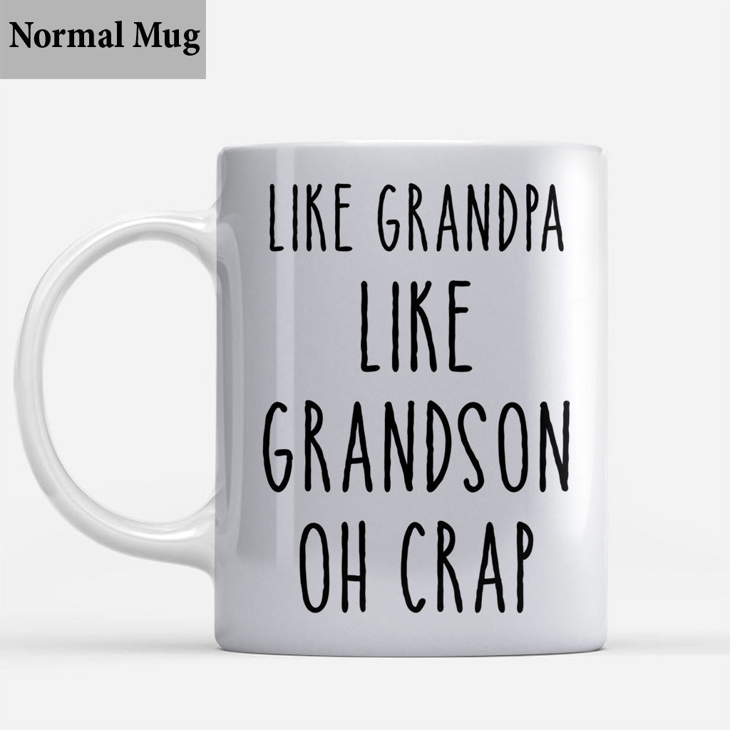 Like Father Like Son - Gift for dad, dad, son - Personalized Mug