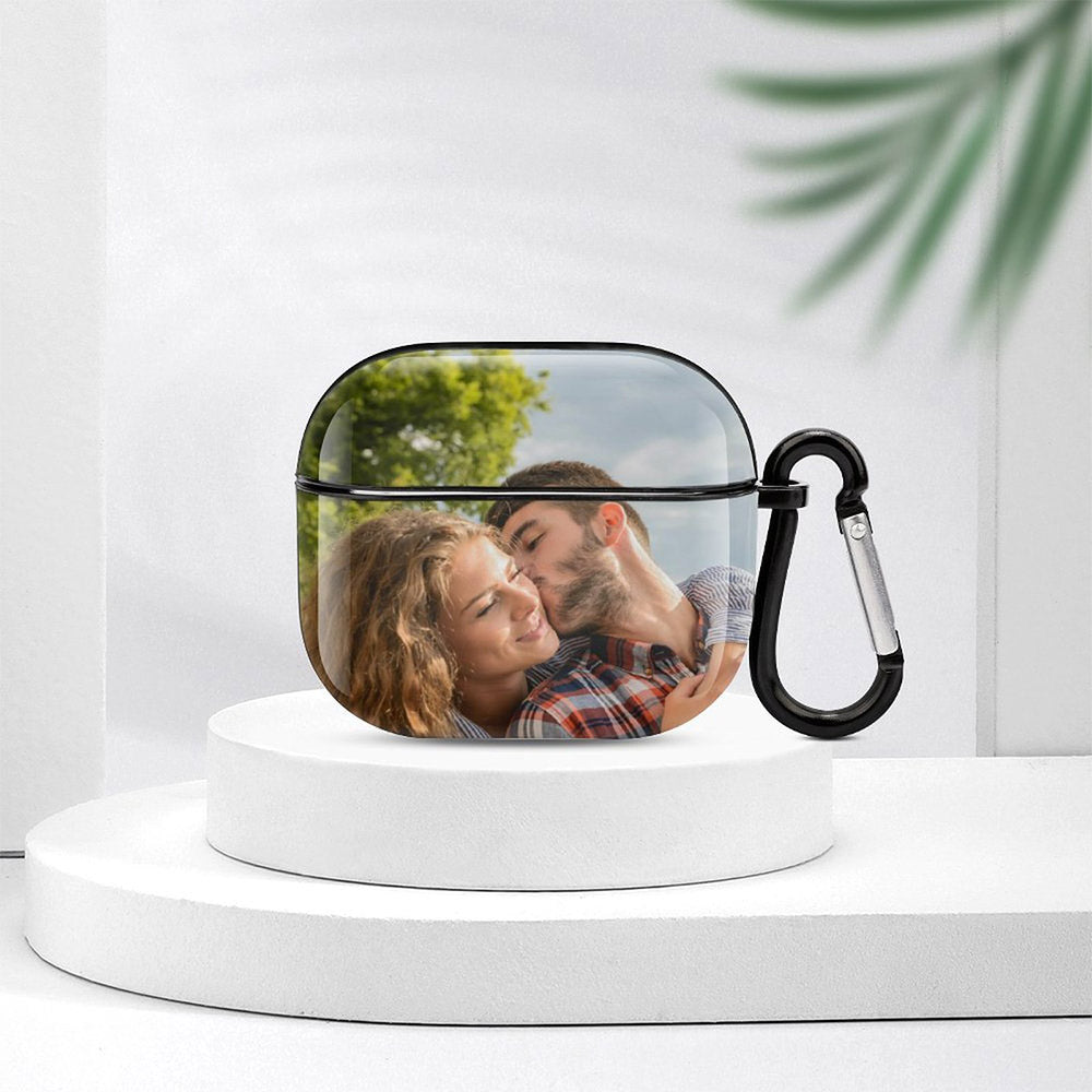 Custom Photo - Personalized Airpods 3 Case Cover With Keychain