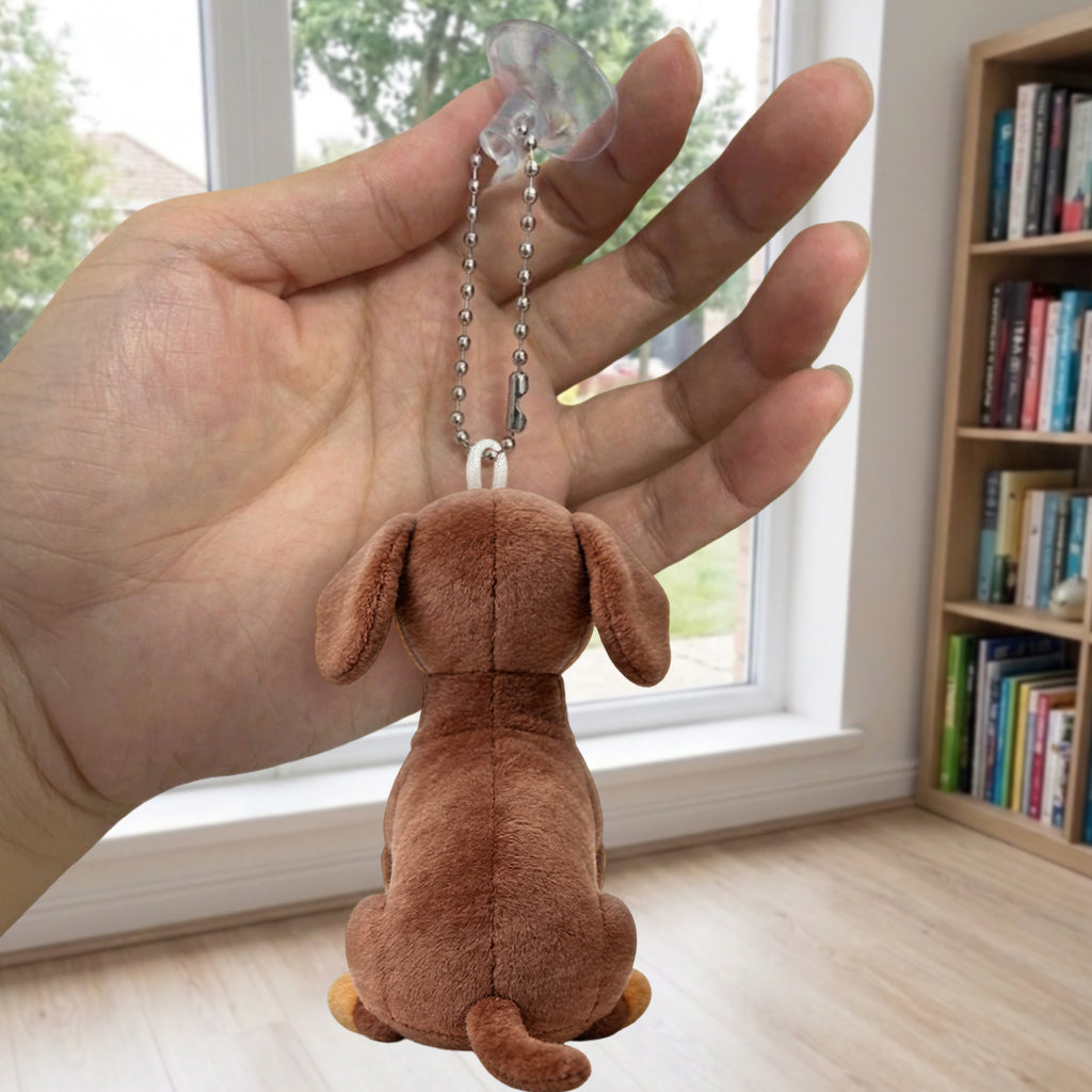 Always By My Side - Personalized Dog Plush Keychain