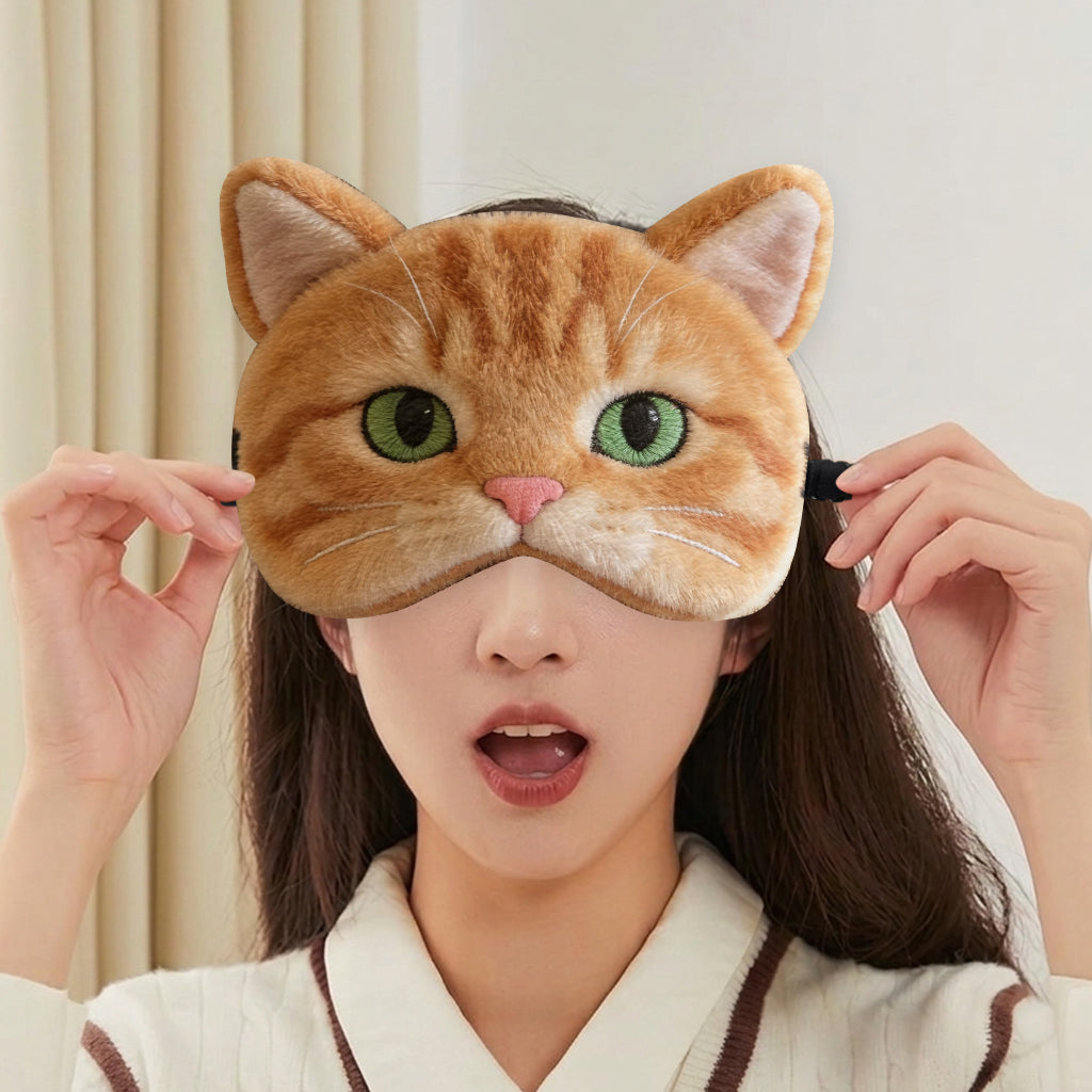 Happy Hours - Personalized Cat Cooling Sleep Mask