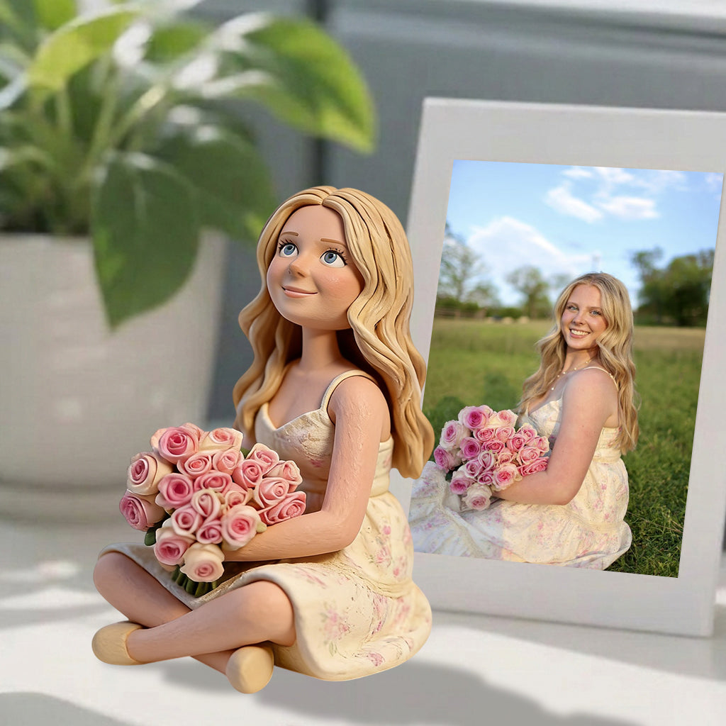Custom Any Photo - Personalized Gardening Premium 3D Figurine