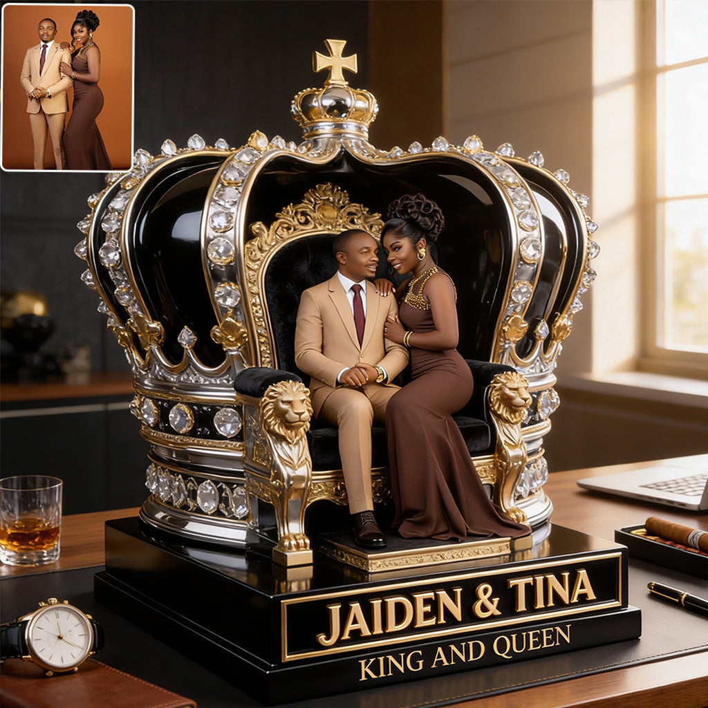 Custom Any Photo Couple Gift - Personalized Couple Custom Shaped Acrylic Plaque