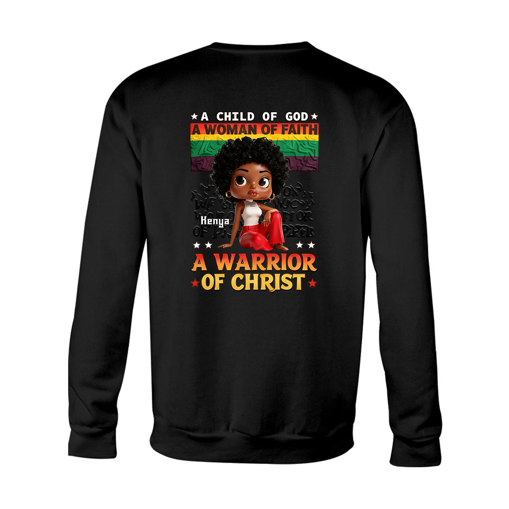Faithful Black Woman - Personalized African American T-shirt And Hoodie