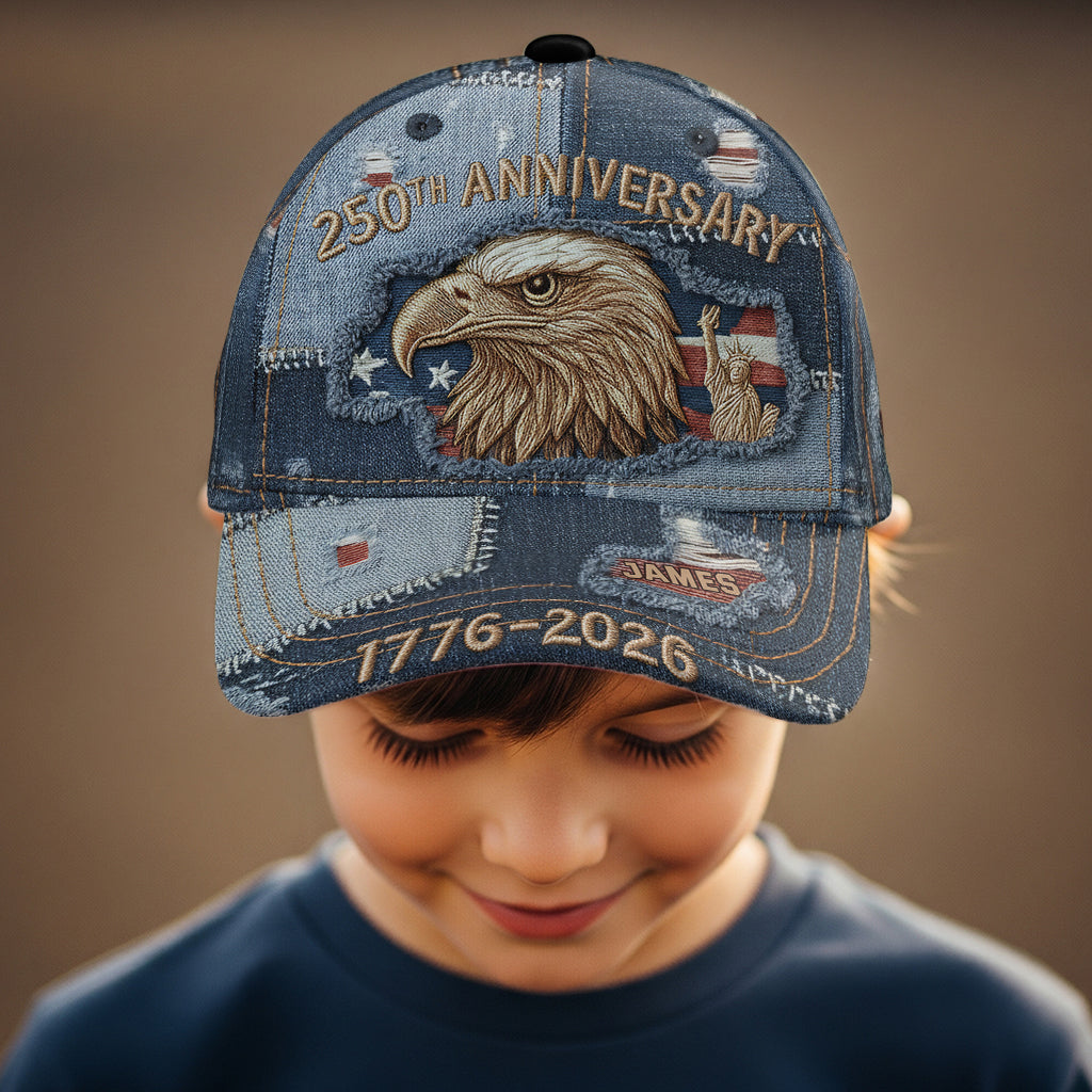 250th Anniversary USA - Personalized Patriot Classic Cap