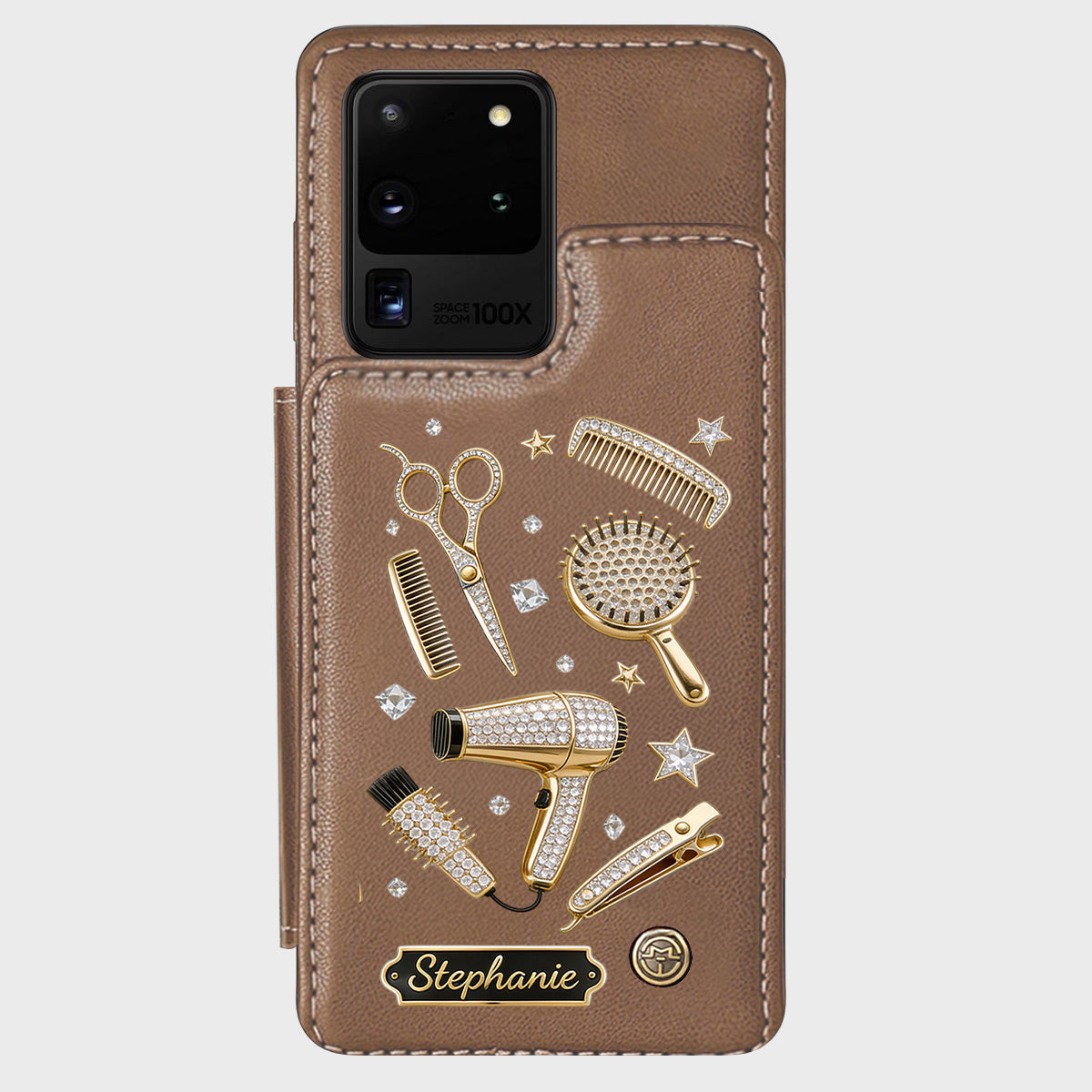 Hairdresser Scissors Salon Decor - Personalized Hairdresser Wallet Phone Case