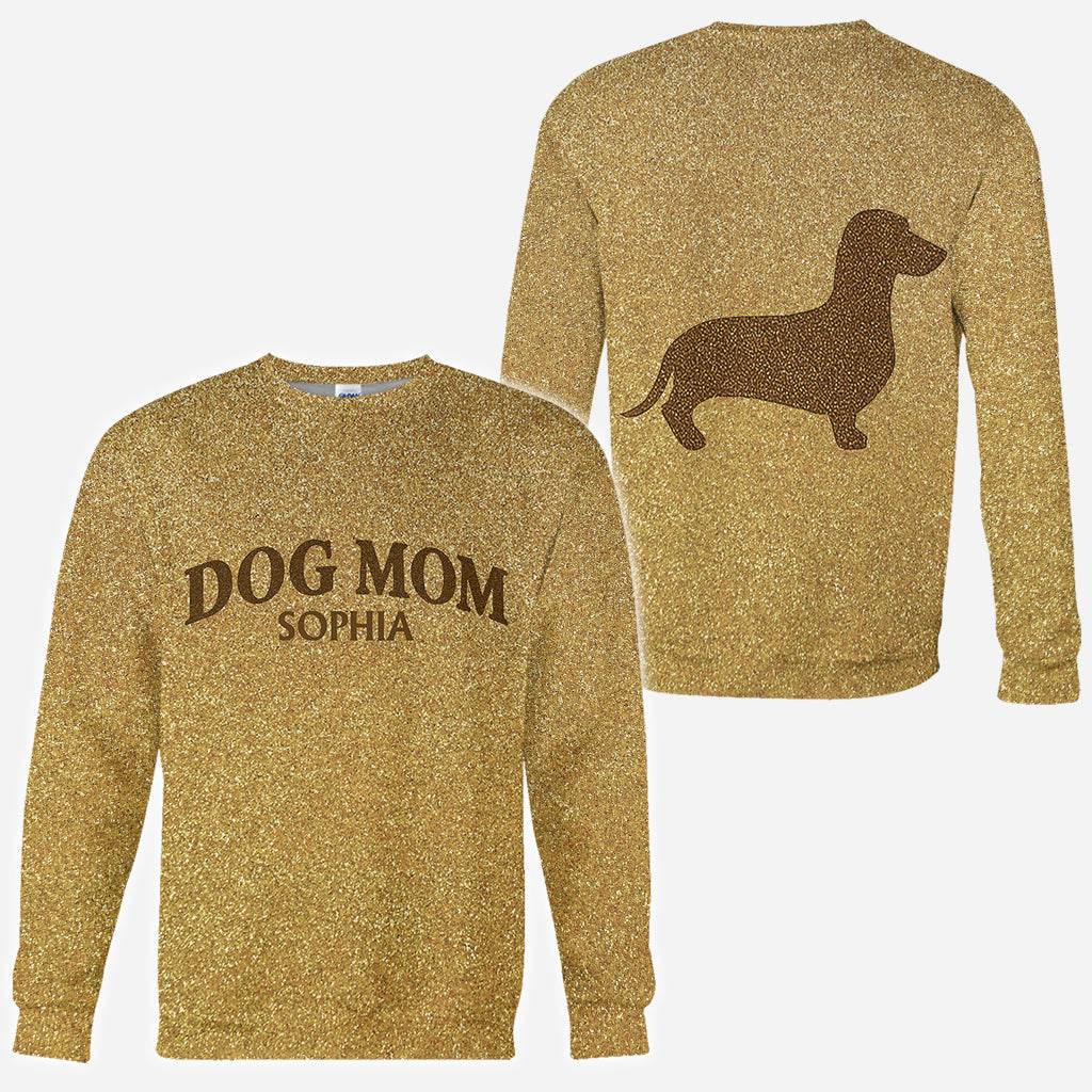 Gift For Dog Mom, Dog Dad - Personalized Dog All Over Shirt