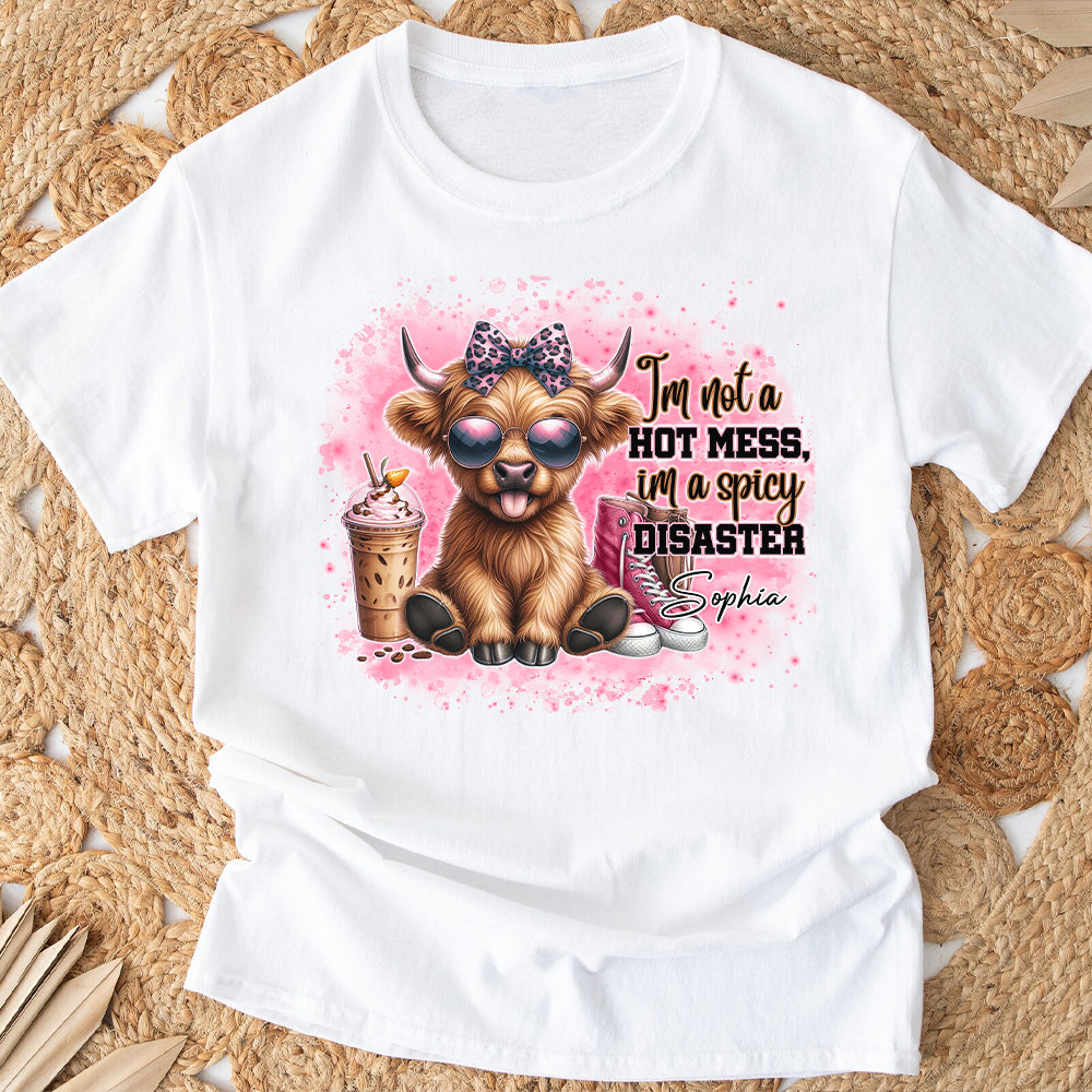 I'm Not A Hot Mess - Personalized T-shirt And Hoodie