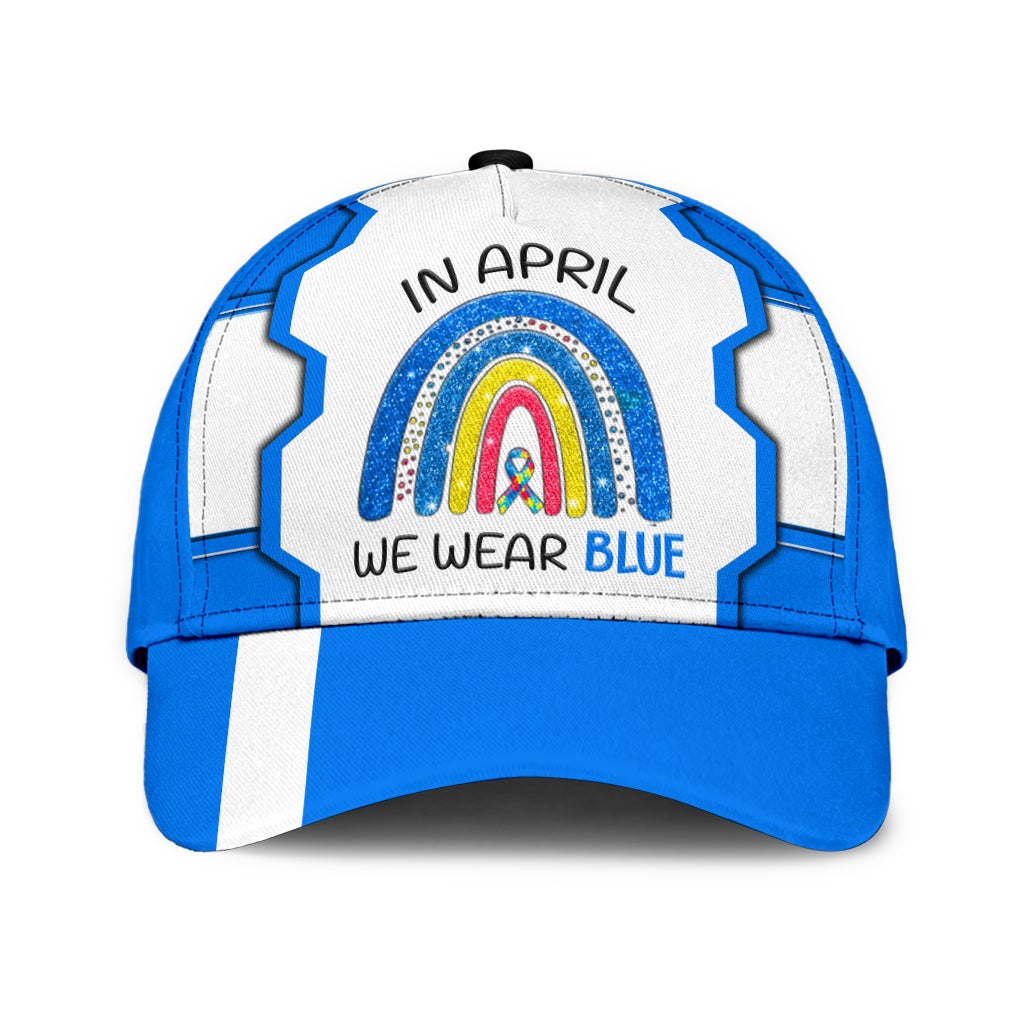 Blue Autism In April - Autism Awareness Classic Cap 0921