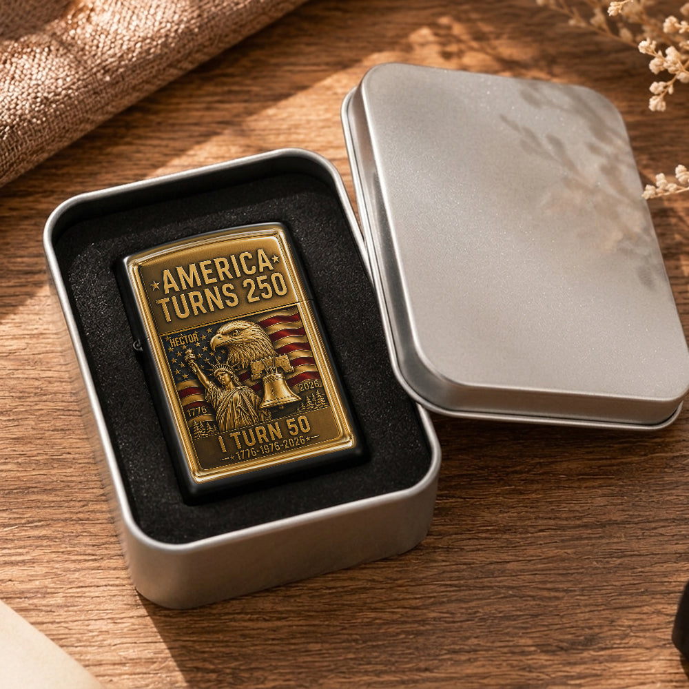 250 Anniversary - Personalized Birthday Lighter