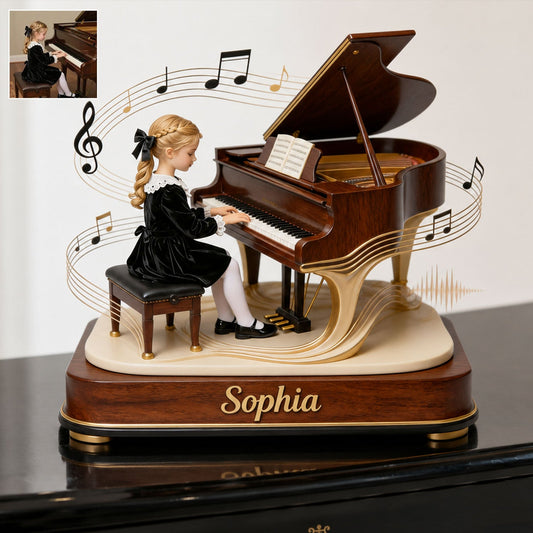 Custom From Any Photo - Personalized Piano 2-Side Printed Acrylic Plaque