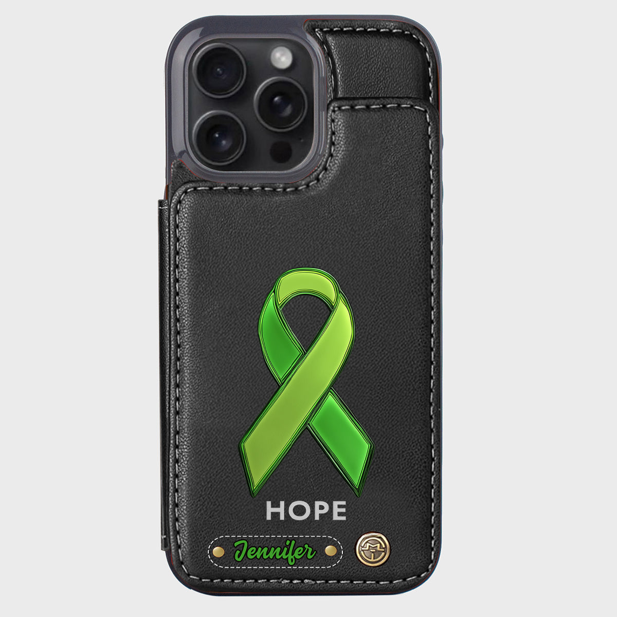 Hope - Personalized Mental Health Awareness Wallet Phone Case