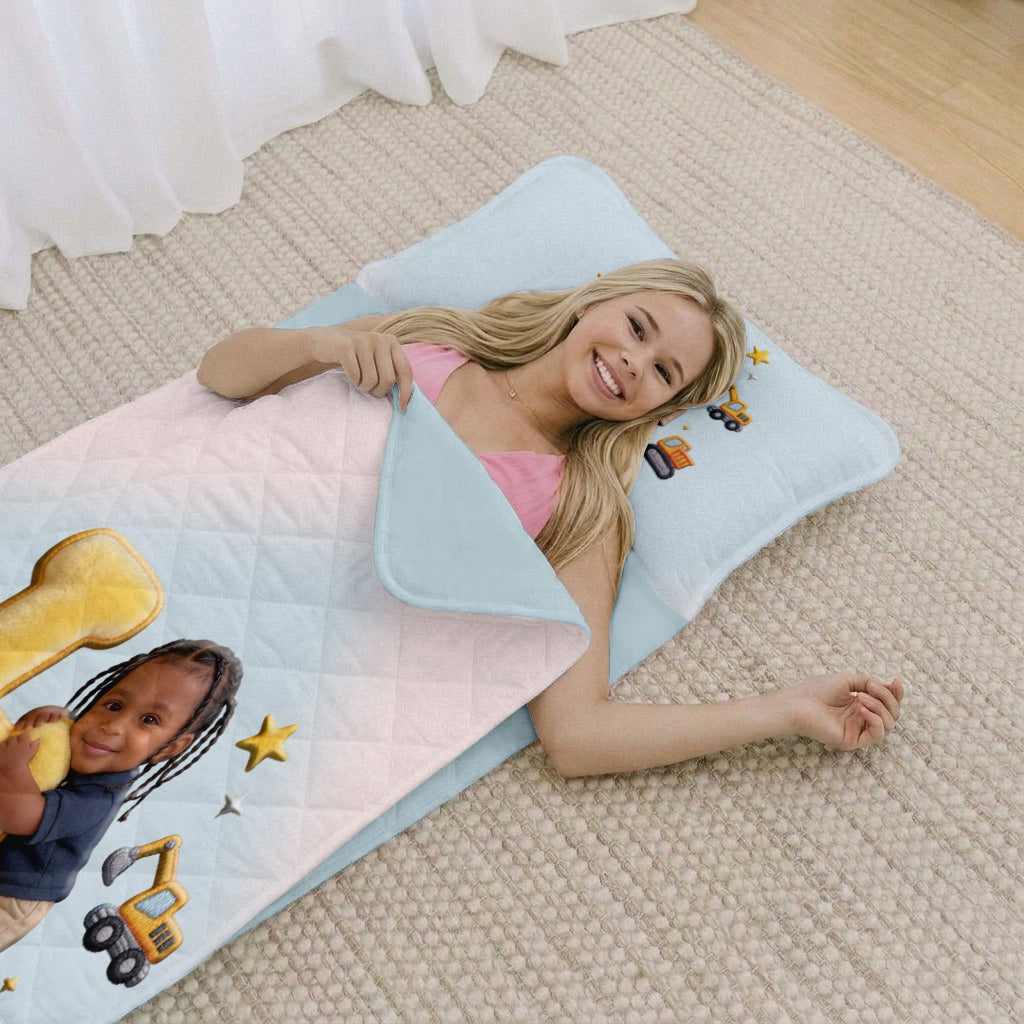 Good Night - Personalized Kid Nap Mat