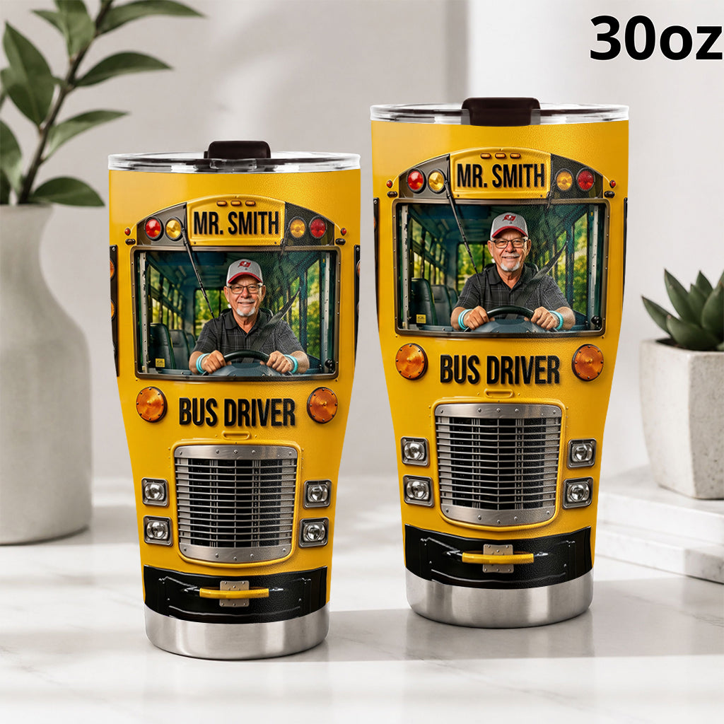 Bus Driver Gift - Personalized Bus Driver Tumbler